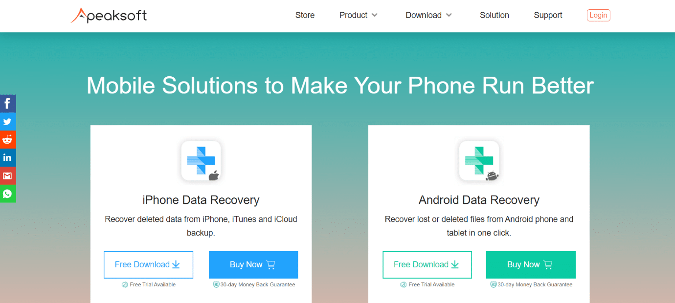 Apeaksoft | Best Recovery App for Android