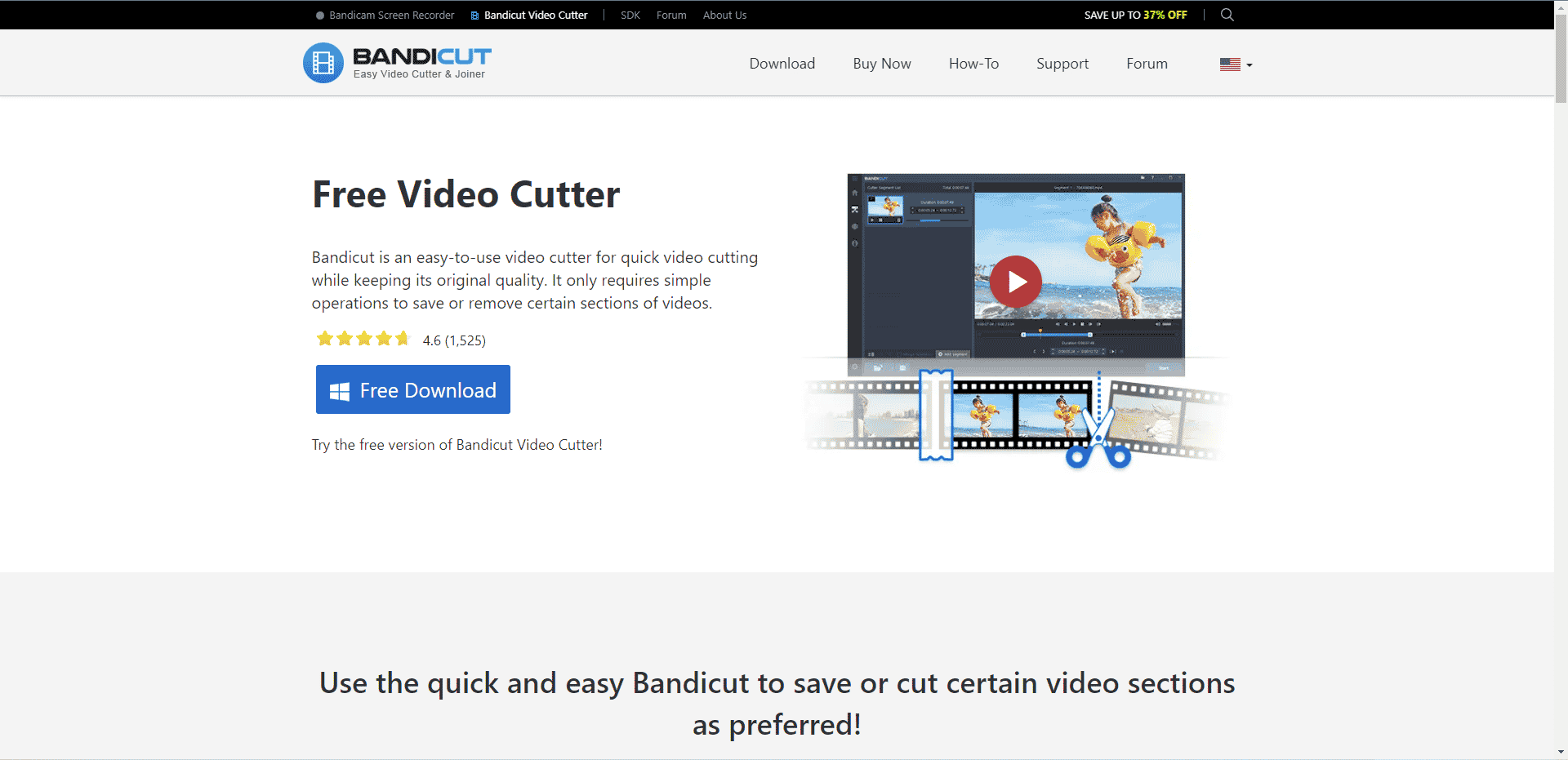 Bandicut official website