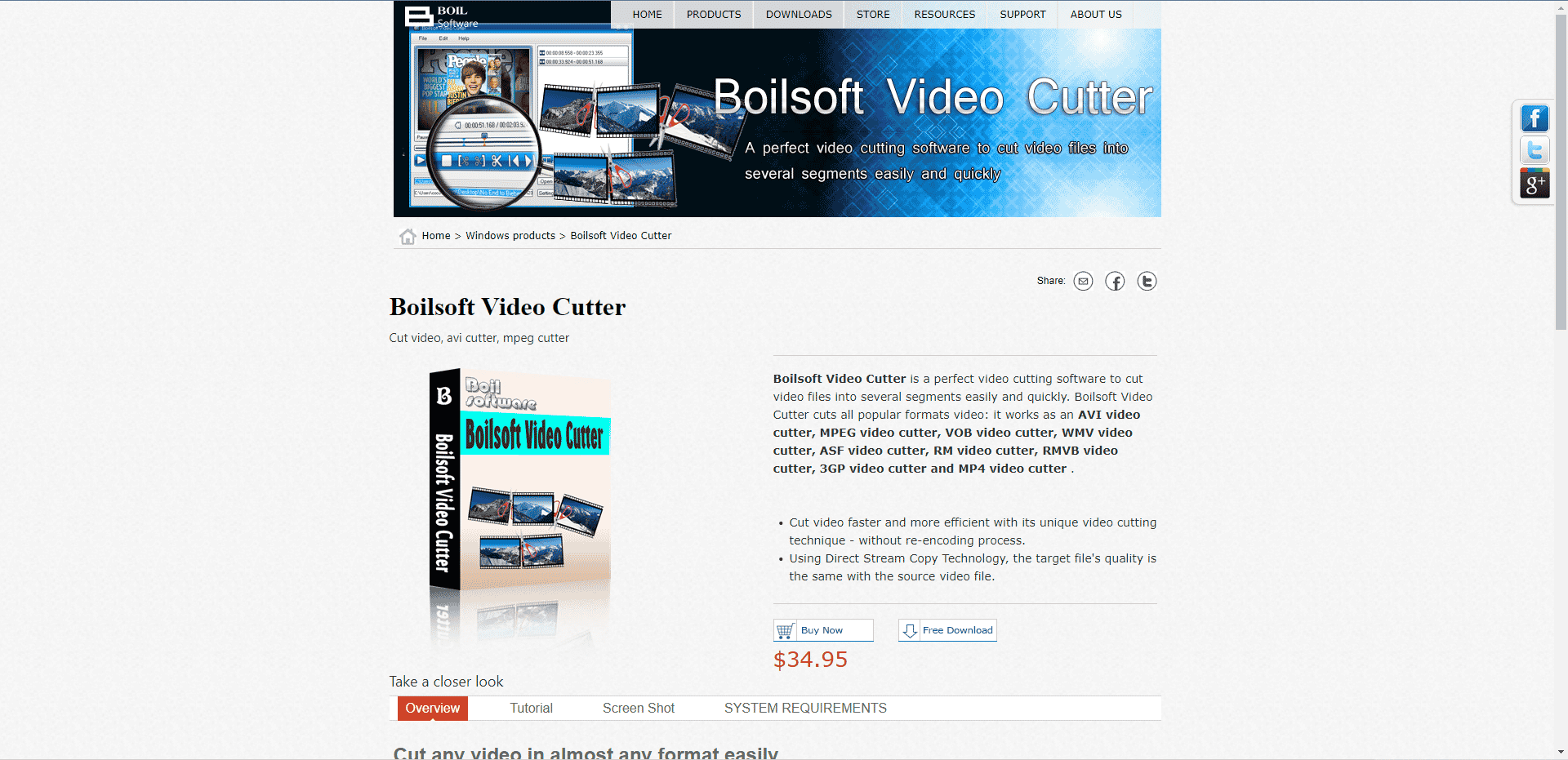 Официальный сайт видеорезака Boilsoft. Лучшие бесплатные приложения для обрезки видео