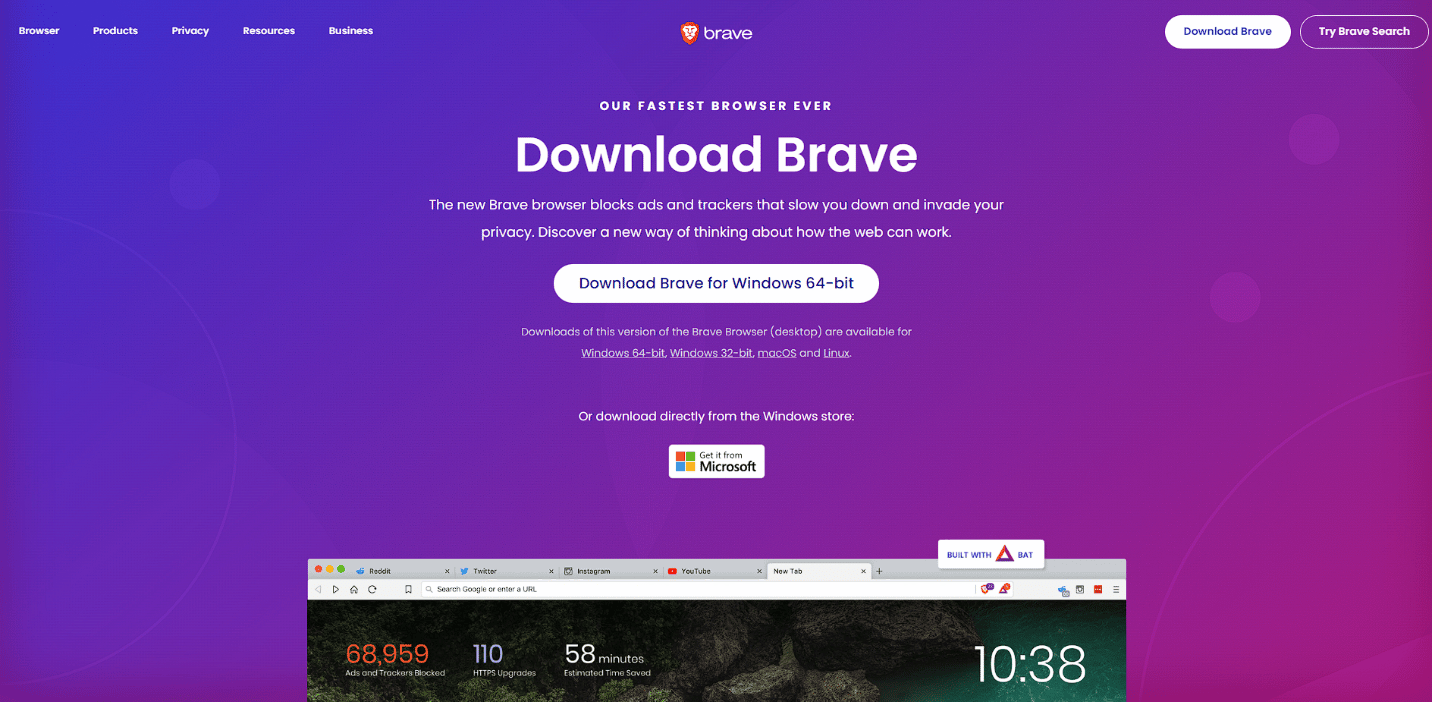 Brave Browser ufficiale