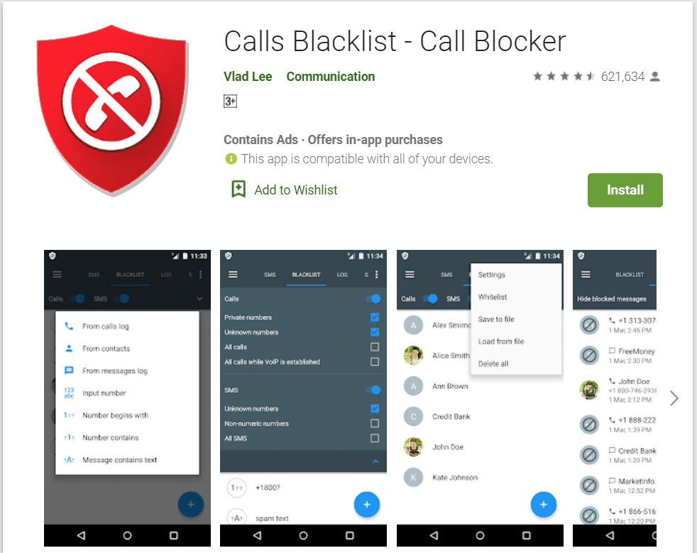 call blocklist - call blocker