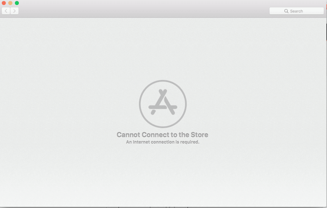 Fix Mac Cannot connect to App store