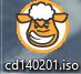 cd140201.iso file on desktop