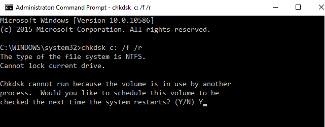 check disk | Fix Application Error 0xc000007b