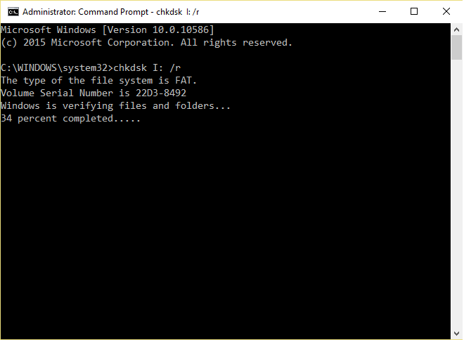 chkdsk утилита проверки Windows Dis