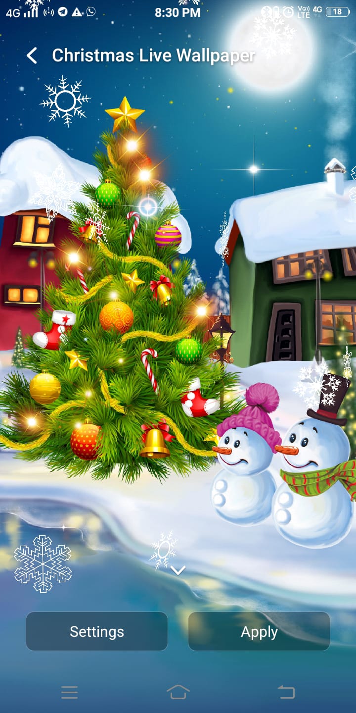 Christmas Wallpaper by Amax LWPS