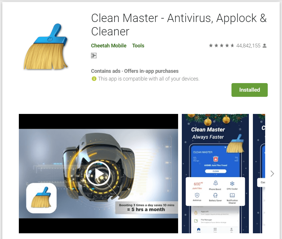 clean master