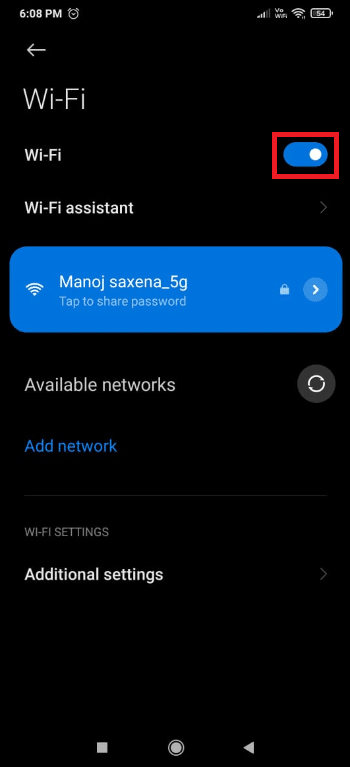 connect to the WiFi network. How to Fix Wi-Fi Not Working on Phone