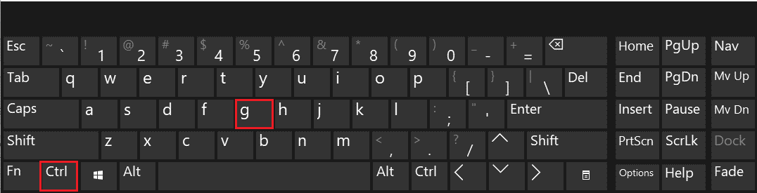 Touches Ctrl + G. 10 touches de raccourci clavier pour rechercher et remplacer