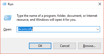 dcomcnfg window / Fix Class Not Registered error in Windows 10