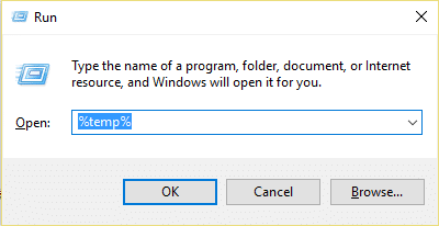 delete all the temporary files