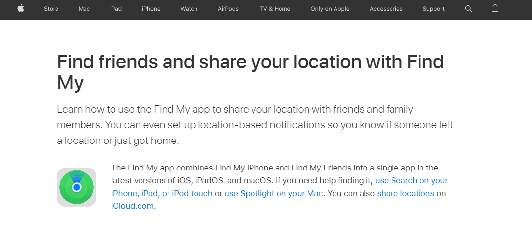 details about location services on iPhone