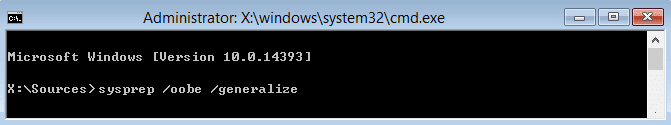 disable audit mode using cmd sysprep