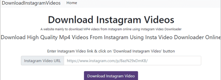 DownloadInstagramVideo. Best App For Saving Instagram Videos