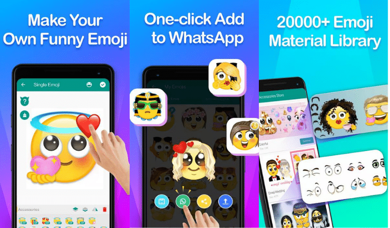 Emoji Maker- Biểu tượng cảm xúc điện thoại hoạt hình cá nhân