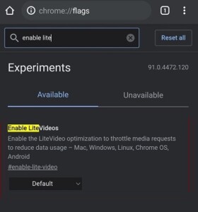 enable-lite-videos-chrome-flags