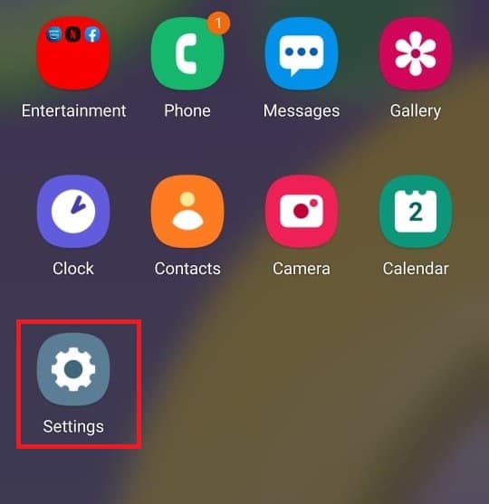 Go to Settings. How to Open Android Phone Settings Menu