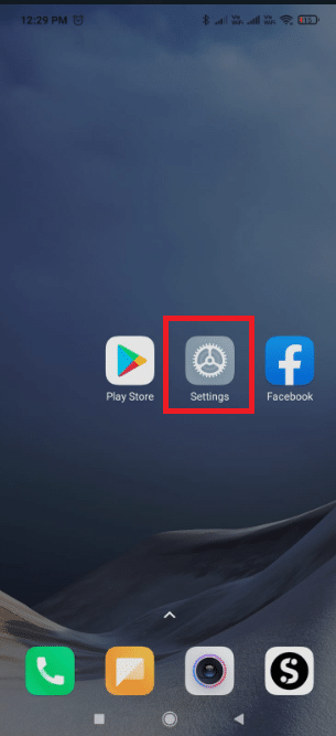 Go to Settings. How to Clear Cache on Facebook
