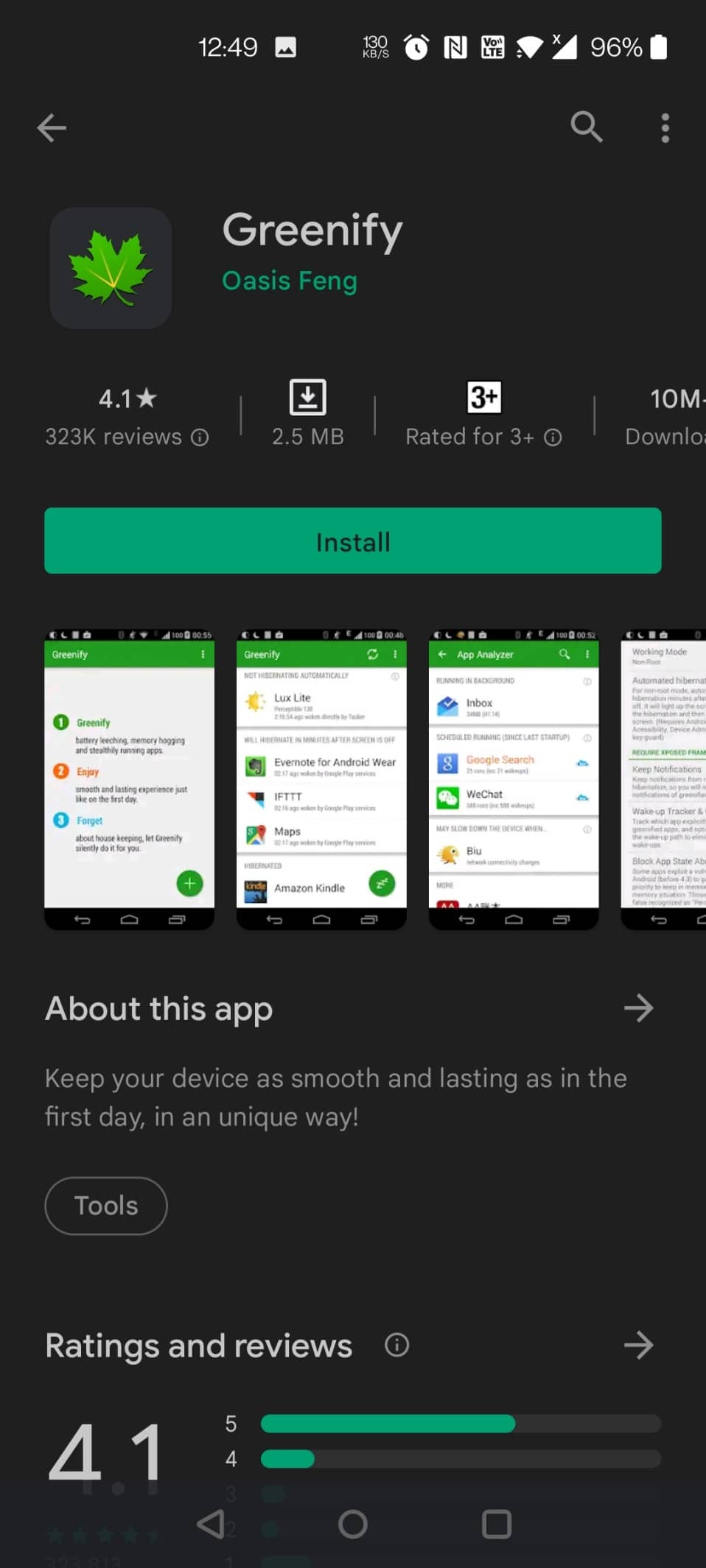 Greenify. Fix Samsung Note 4 Battery Draining Issue