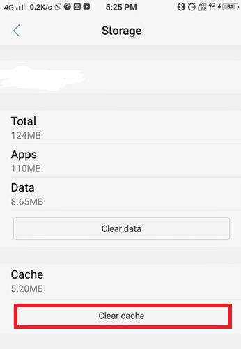 Here, tap Clear cache. How to Fix Unfortunately, IMS Service has stopped on Android?