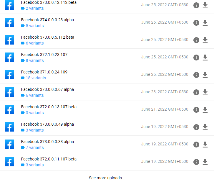 Install Older Version of Facebook App 