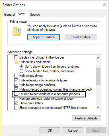 launch folder windows in a separate process