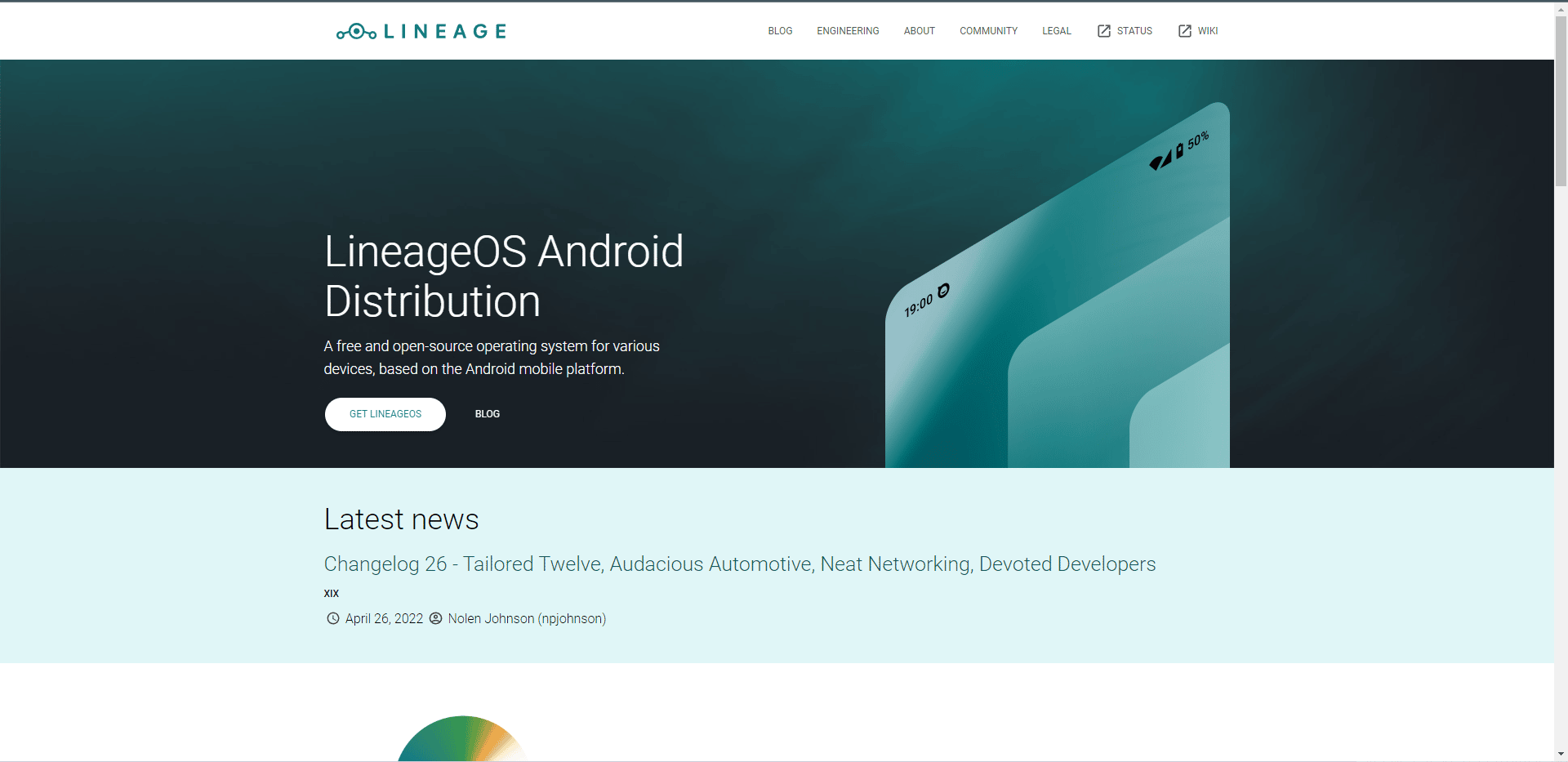 LineageOS official website