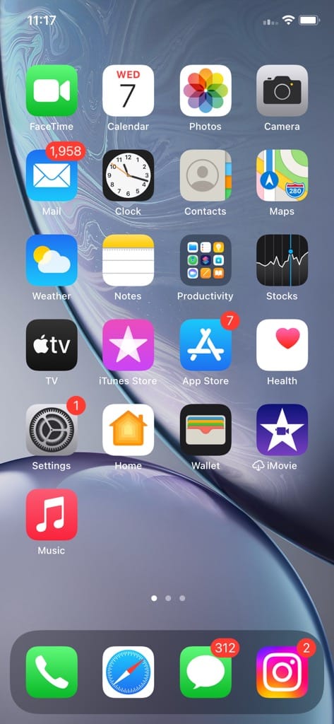Long press anywhere on home screen until apps start to mildly shake. How to Find Hidden Things on iPhone