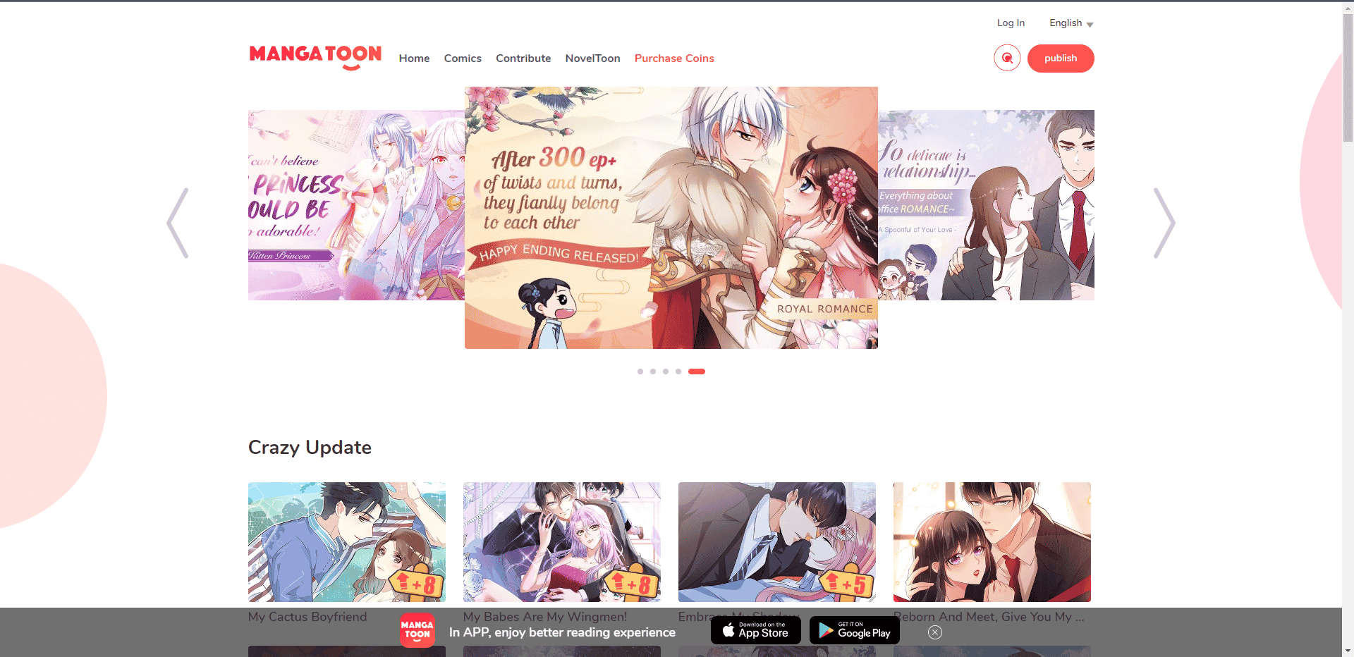Manga toonin virallinen verkkosivusto. Parhaat Android-sovellukset Mangan lukemiseen ilmaiseksi