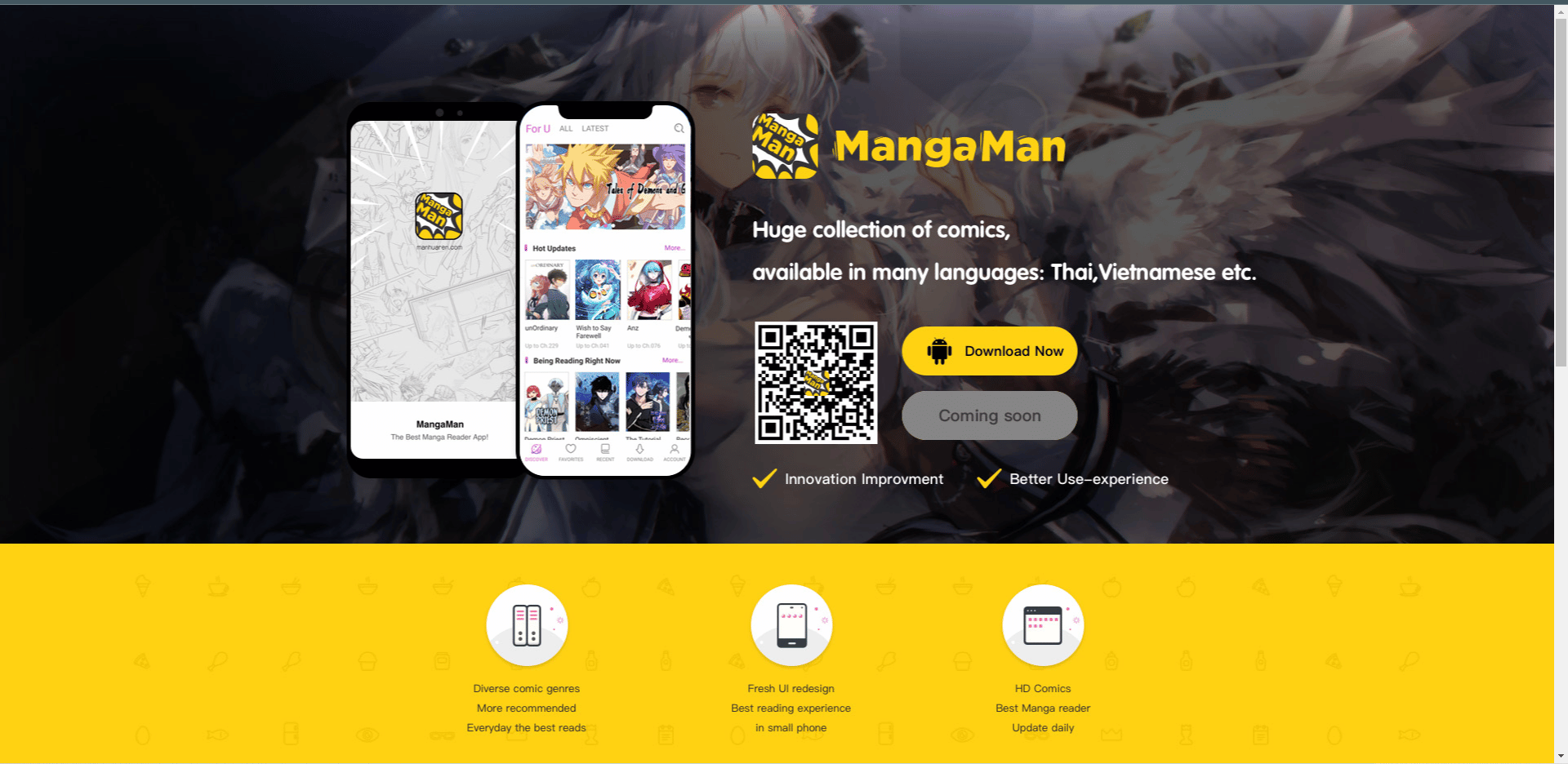 Mangaman official website