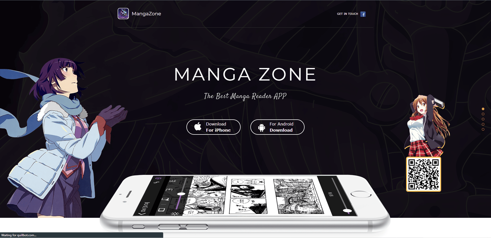 MangaZone official website. Best Android Apps to Read Manga for Free