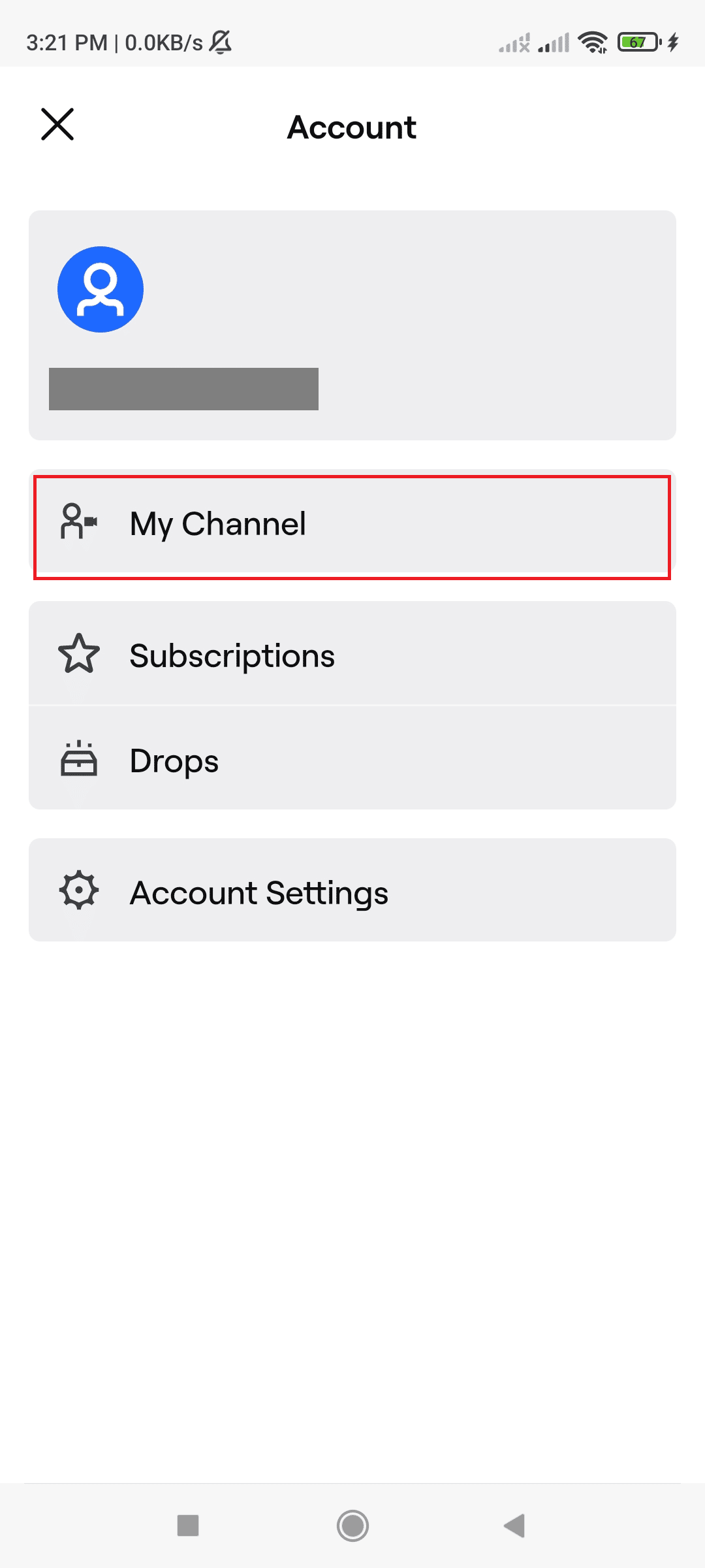My Channel page on Twitch. How to Change Twitch Chat Color on Mobile