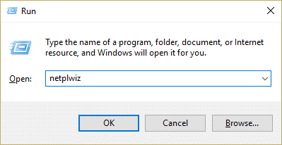 netplwiz command in run | How to Reset Your Password in Windows 10