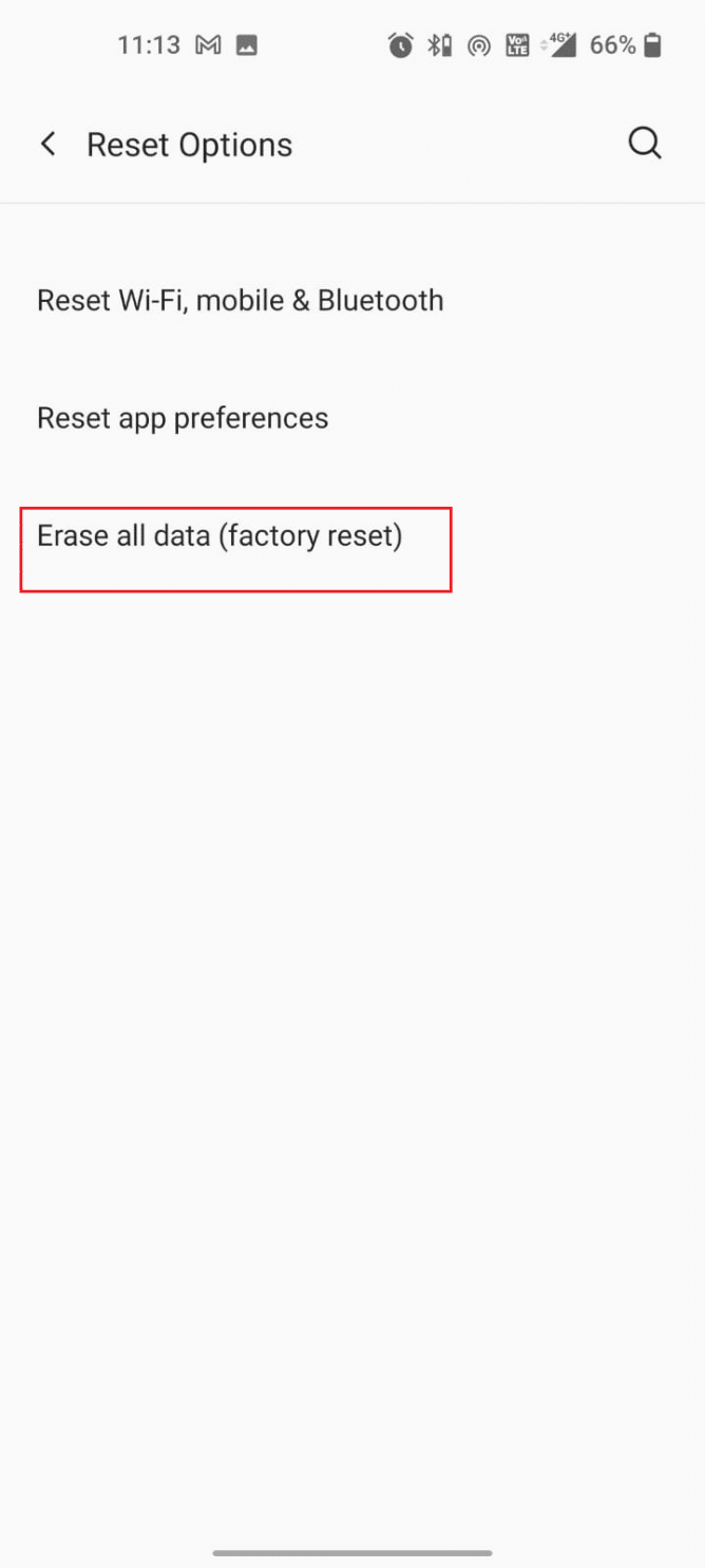 Now, tap Erase all data factory reset option. How to Provision a SIM Card