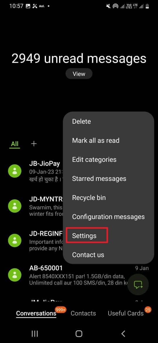 tap on Settings. How to Change Notification Sounds for Different Apps on Samsung