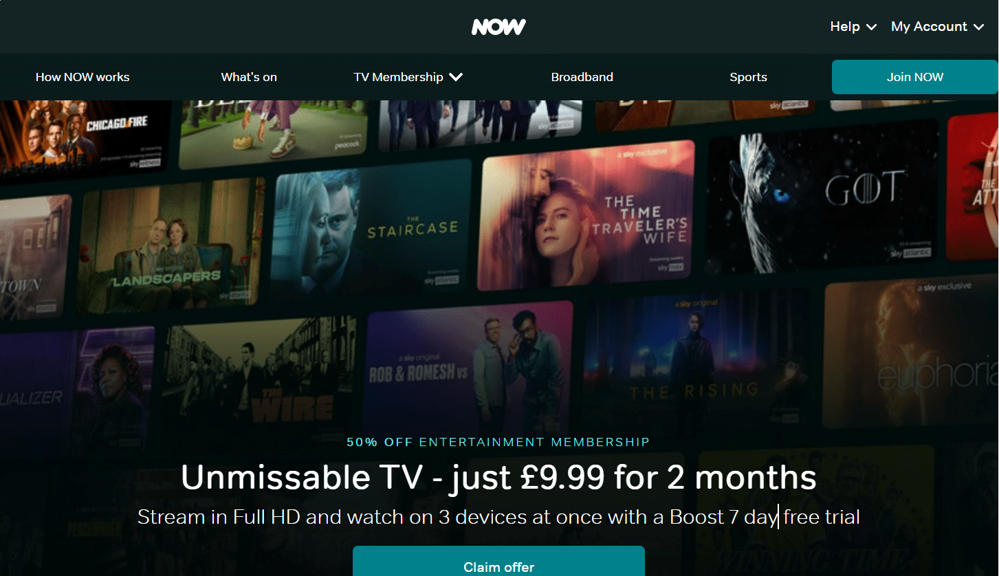 Now TV. Best Free Chromecast Apps