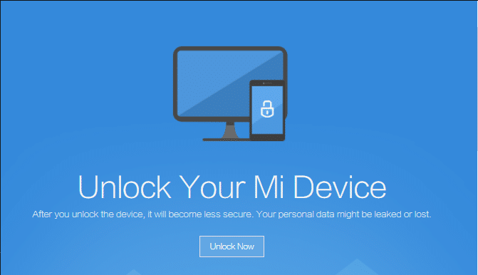 Amptelike webwerf vir Mi Unlock. Hoe om Android-foon te wortel