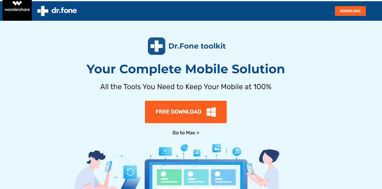 Official website of Dr.Fone