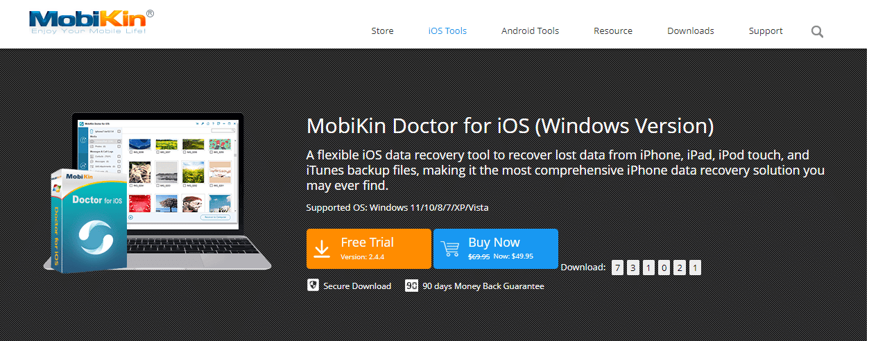 Mobikins officielle hjemmeside