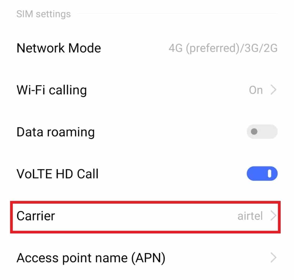 Open Carrier. Fix Phone Not Allowed MM6 Error