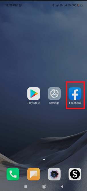 Open the Facebook app on your phone. How to Clear Cache on Facebook
