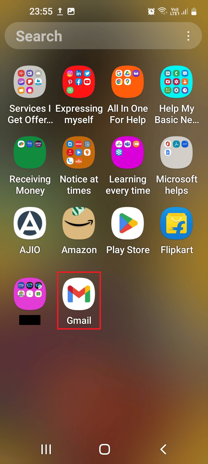 Open the Gmail app 