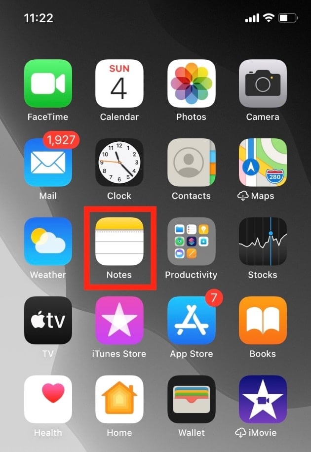 Open the Notes app. How to Find Hidden Things on iPhone