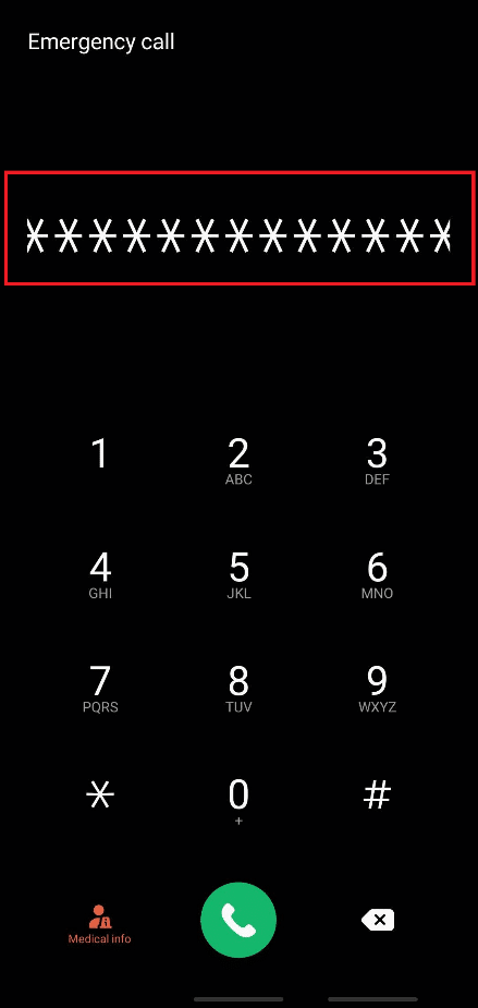 paste the copied signs repeatedly in the same dialer field. How to Unlock Android Phone Without Password