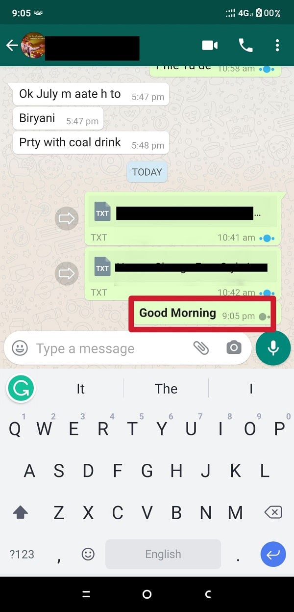 sent the message, and it will be delivered in Bold format. | How to Change Font Style in WhatsApp