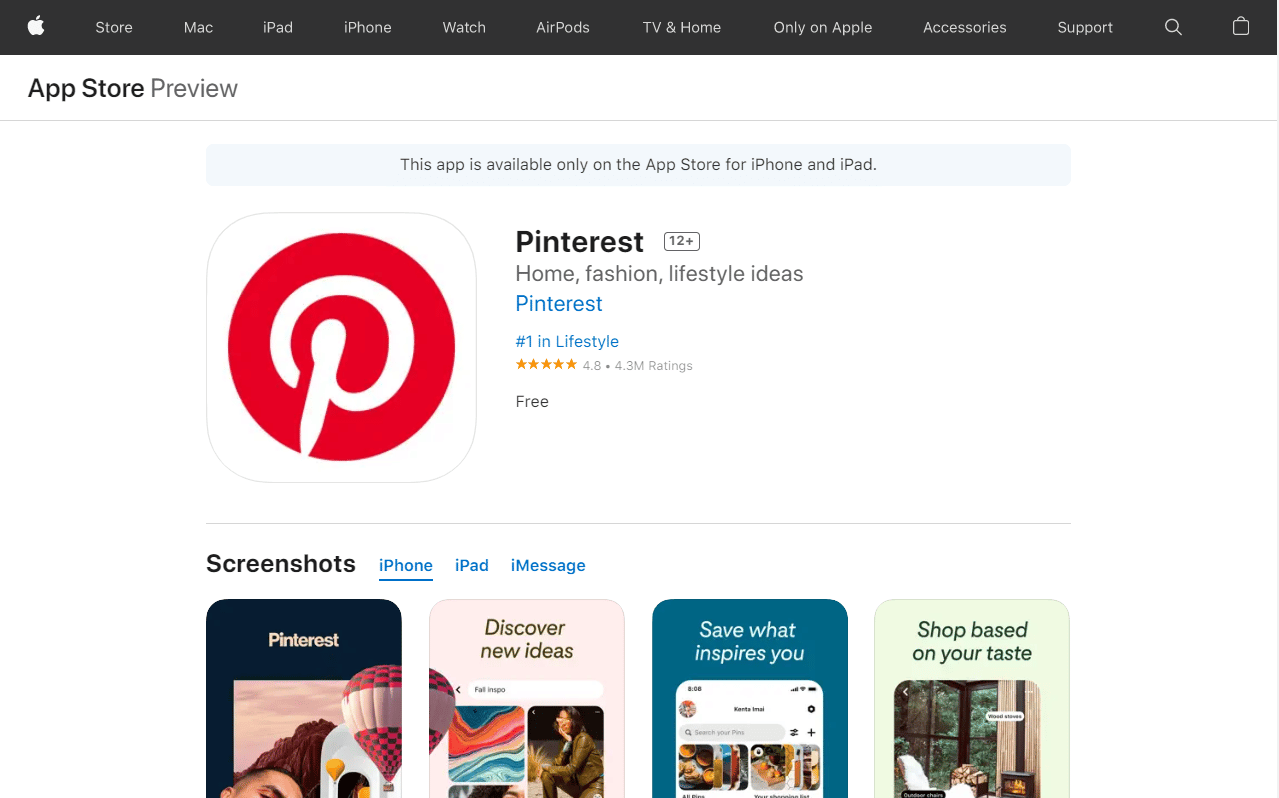 Pinterest. Top 50 Best Free iPhone Apps