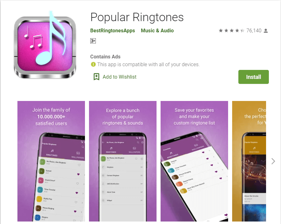popular Ringtones