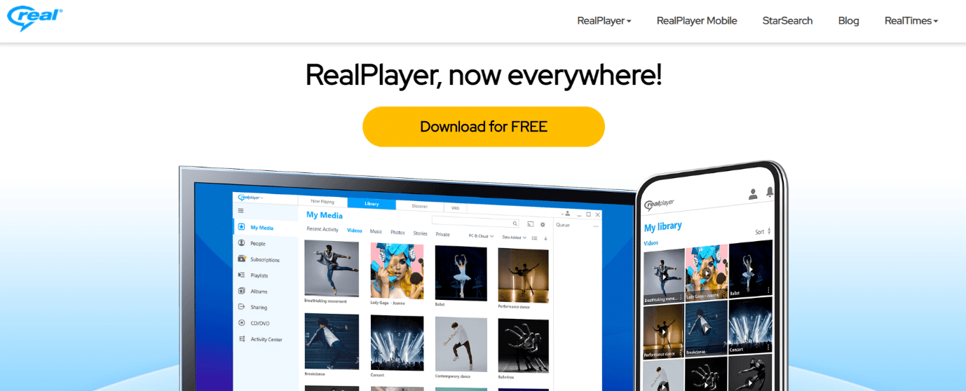RealPlayer Cloud. Best Free Chromecast Apps