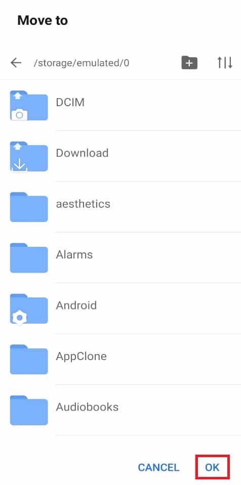 Select folder and tap on OK. How to Use .estrongs on Android