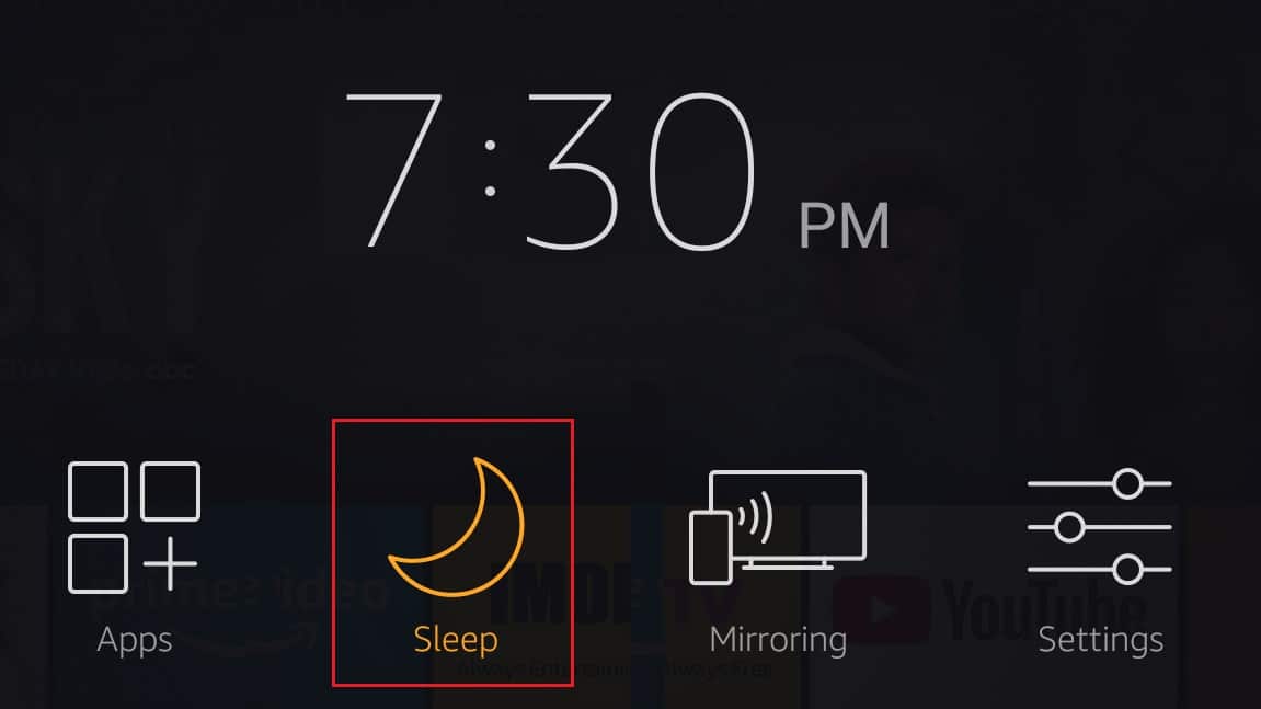 select the sleep option in amazon firestick. Does Amazon Fire Stick turn off automatically